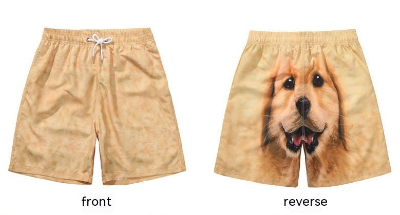 Golden Retriever Shorts Casual Pajamas Pajamas Sports Pants funny pants shorts