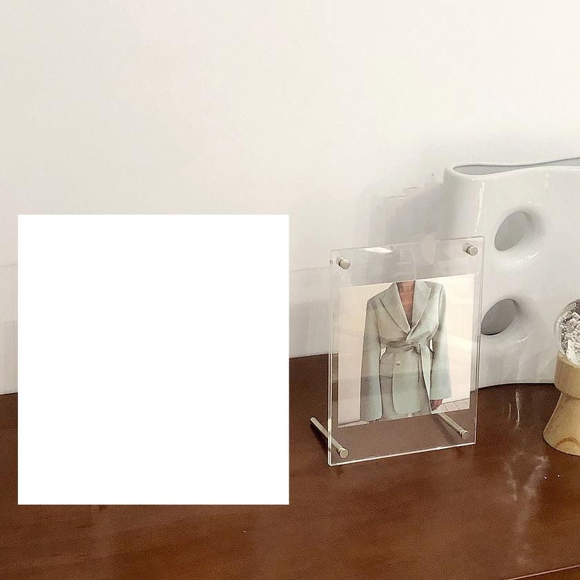 Transparent Acrylic Stand Photo Frame Ins
