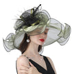 Polyester Street Shot Flower Sun Hat Fashion Personality Easy To Match