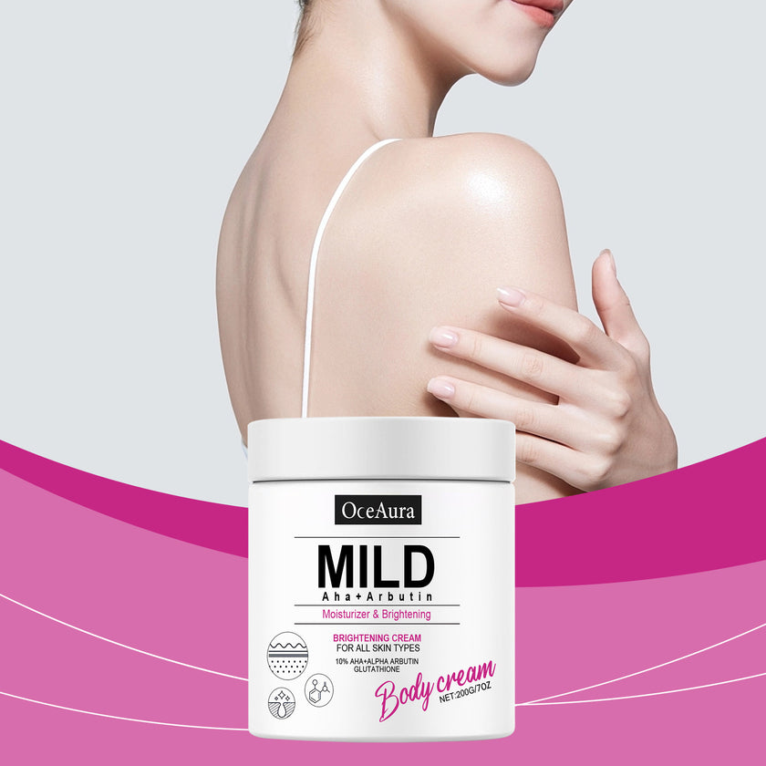 Brightening Body Cream Exfoliating Moisturizing