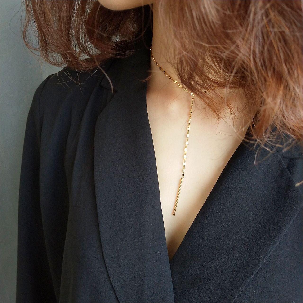 S925 Sterling Silver Lips Chain Necklaces Pendants