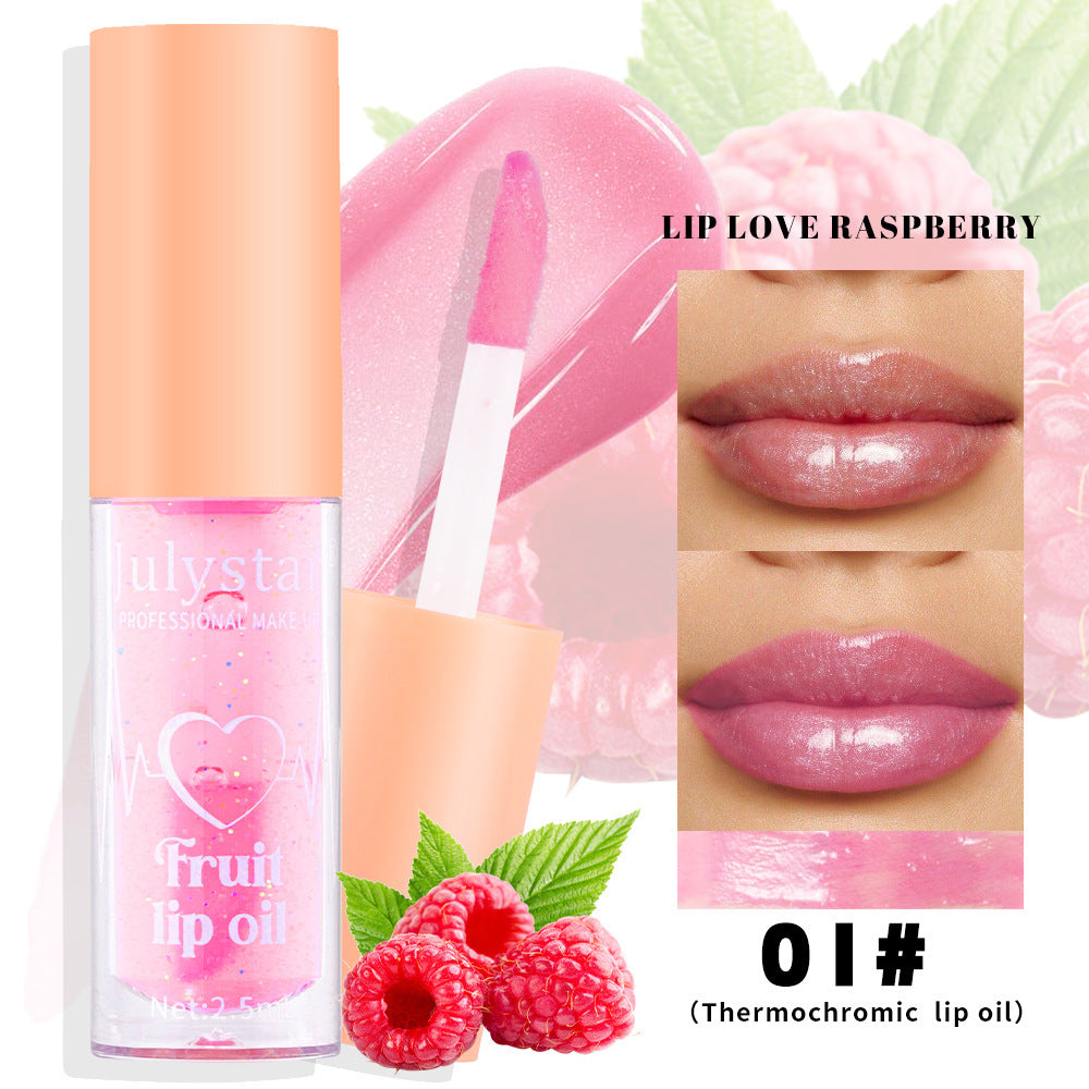 20 Colors Fruit Lip Lacquer Water Light Transparent Moisturizing