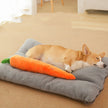 Pet Dog Carrot Shape Bite-resistant Molar Sounding Toy