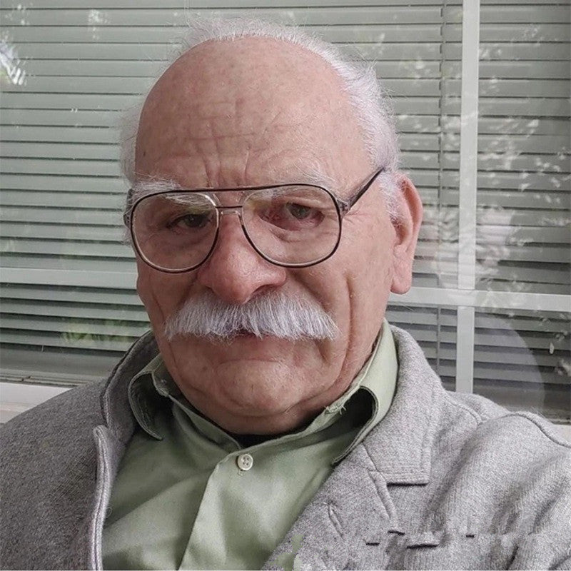 Old man mask white hair white beard headgear halloween Alpscommerce