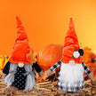 Pumpkin Maple Leaf Faceless Doll Thanksgiving Gift Ornament