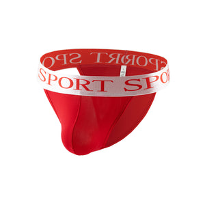 Men's T-shaped Underwear Pure Cotton Sports Loose Breathable