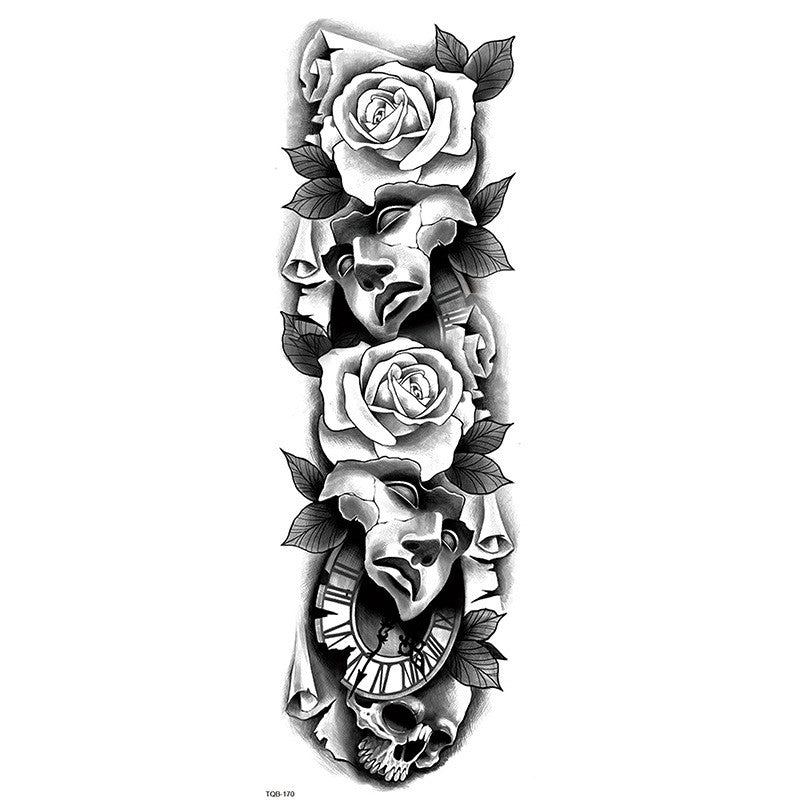 Jesus Virgin Crown Lion Waterproof Tattoo Stick