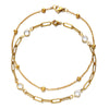 Stylish Beach Baita Stainless Steel Crystal Chain