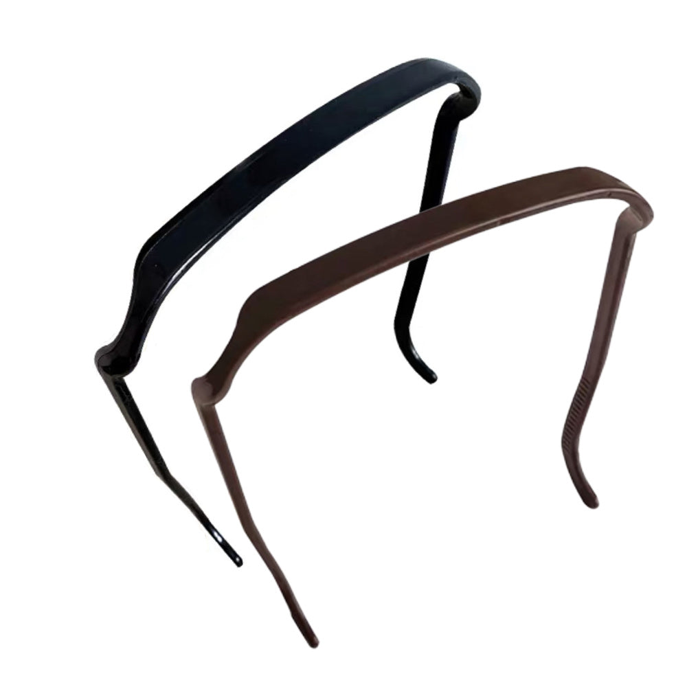Headband For Thick Curly Hair, Thick Hair Medium Headbands For Women Invisible Hair Hoop, Square Headband Like Sunglasses, Curly Thick Hair Large Headband, Hairstyle Fixing Tool For Curly Hair
