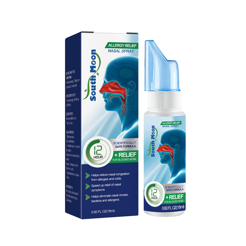 Nasal Itching Nasal Congestion Runny Nose Cleaning Nasal Comfort Ventilation Spray