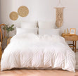 Bedding Bedding Craft Solid Color Cut Flower Square Shape Three-piece Home Textile Set