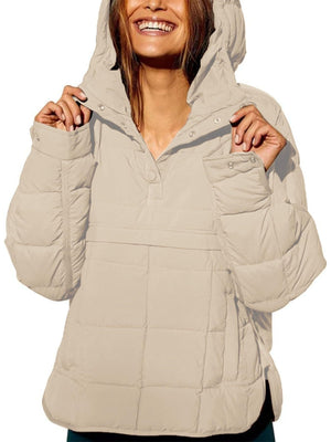 Warm Hoodie Down Jacket Women