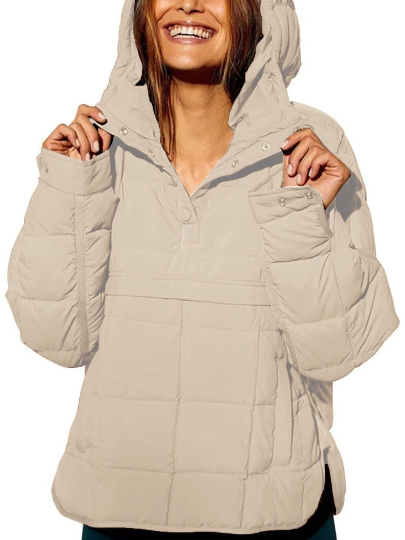 Warm Hoodie Down Jacket Women