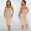 Women's Sling Hot Drilling Dress Nightclub
