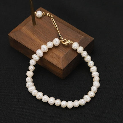 Natural Pearl Bracelet Retro Women
