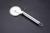 Stainless steel single wheel pizza cutter