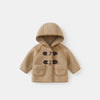 New Stylish Children's Clothes Baby Fleece-lined Warm Wool Coat