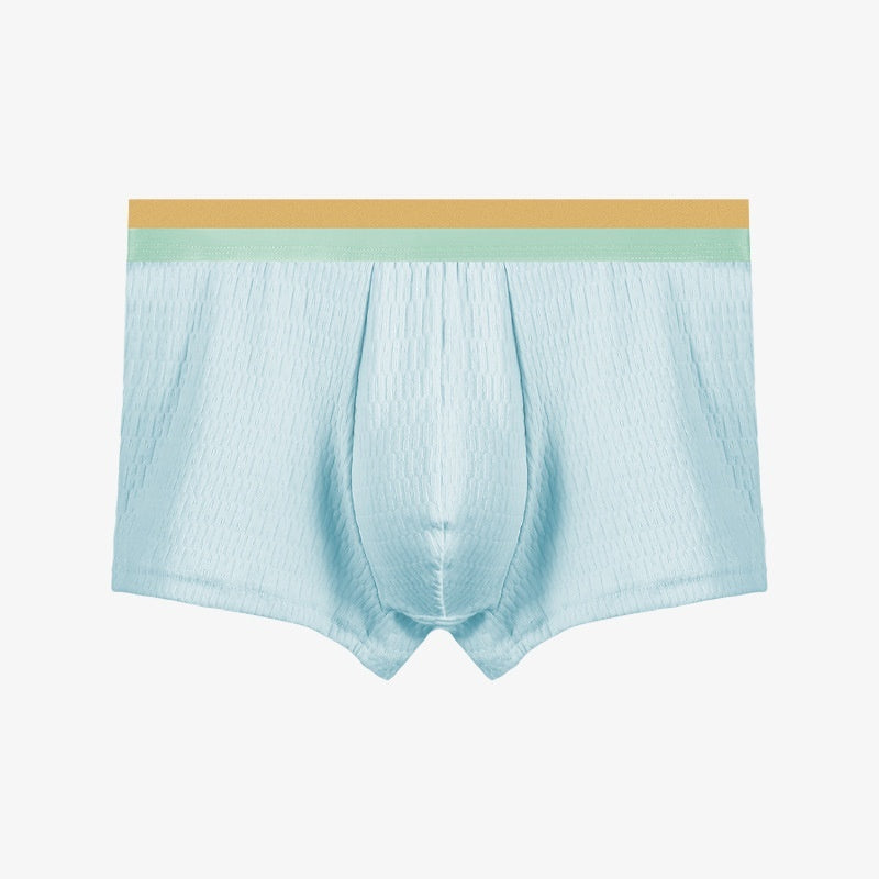 Men's Purified Cotton Underwear Thin Antibacterial Boyshorts