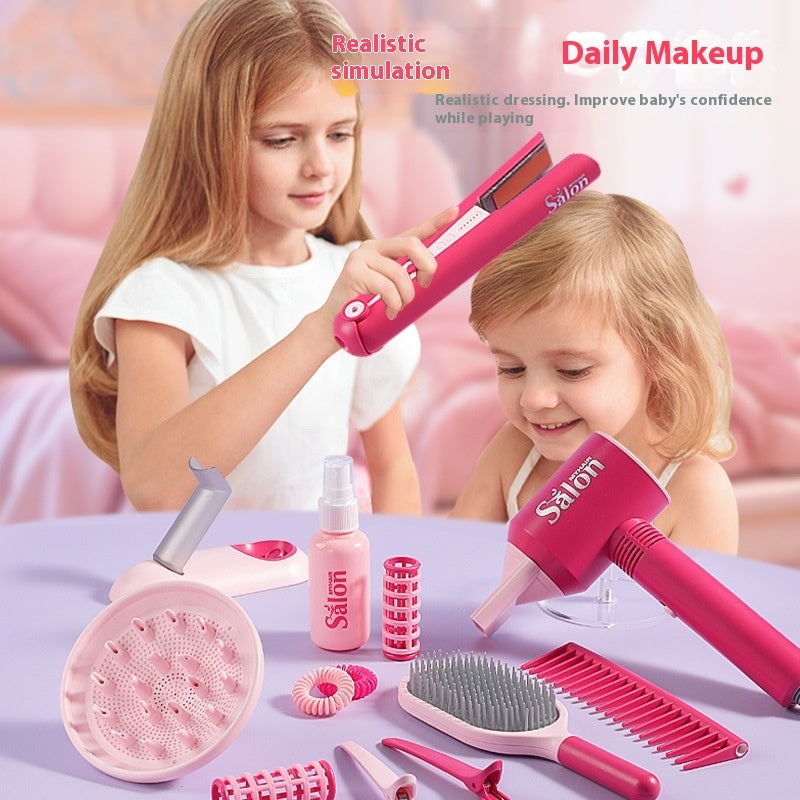 Children Play House Hair Salon Suit Toys