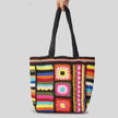 Vintage Floral Wool Woven Bag Women's Ethnic Style Handmade Crochet