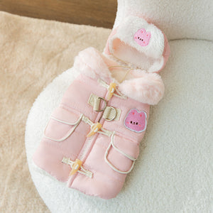 Cat Clothes Autumn And Winter Clothes Thickened Cotton-padded Clothes Anti-lint