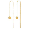 Temperament Long Stainless Steel Earrings
