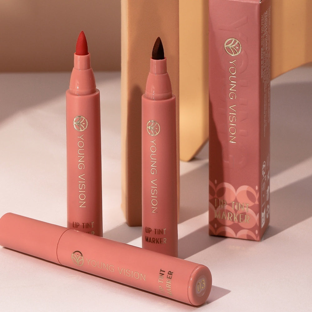 Lip Stain Pen 6 Colors Optional Lipstick