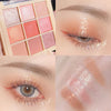Women's Fashion Nine Color Matte Glitter Eyeshadow Palette