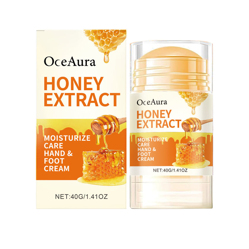 OCEAURA Honey Moisturizing Care Stick Nourishing Moisturizing Heel Elbow Knee Care Cream Stick