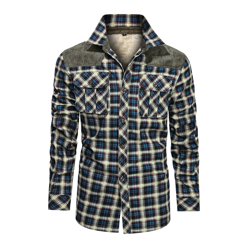 Fleece Thick Casual Fit Men Warm Jacket