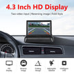 Rear View Reversing Camera Kit HD Monitor Parking Night Vision Car Van Bus Truck