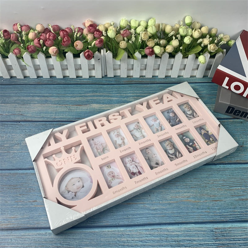 Baby Growth Record Photo Frame