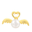 S925 Silver Pearl Pendant Women's Fashion Temperament Design Fetal Hair Angel Pendant