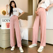 Pregnant Women's Wide Leg Pants Loose And Slim Pleated