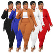 Fashion Temperament Professional Casual Long Sleeve Pants Small Suit Two-piece Suit