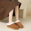 Women Winter Round Head Leisure Slip-onPlus Size Cotton Shoes