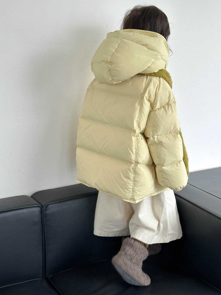 Girl's Down Jacket Winter Coat Thickened