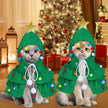Cat Christmas Outfit Cat Kitten Christmas Clothes Cat Christmas Tree Costume With Star Ornament For Cats Kittens Pets