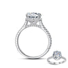 Cross Border Explosion S925 Sterling Silver Ring Women''s Fashion Luxury