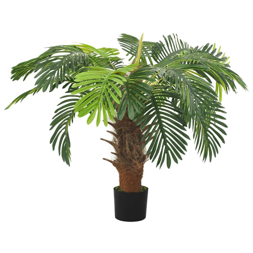 Artificial Cycas Palm Tree with Pot 90 cm