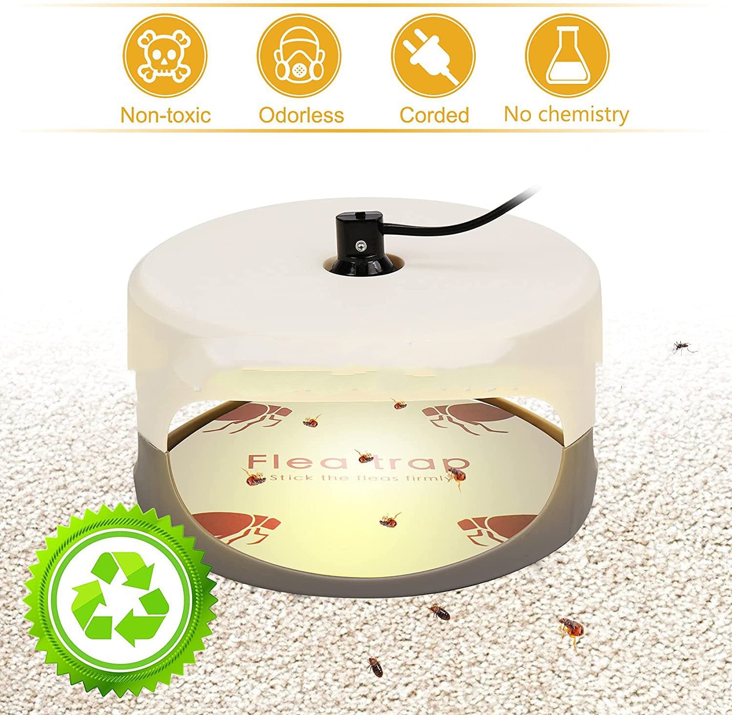 Pet Household Flea Lamp Without Pesticides