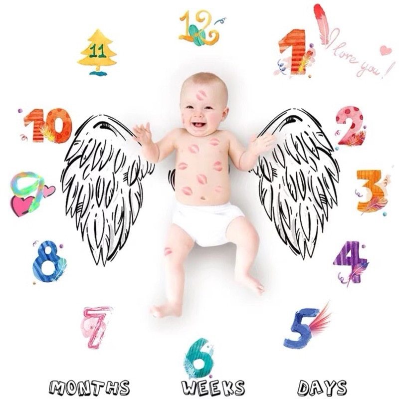 Baby Foto Background Fabric Newborn Photography Blanket