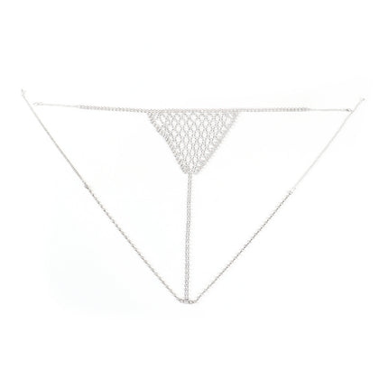 Personalized Beach Party Sexy Bikini Rhinestone Underwear Body Chains Women