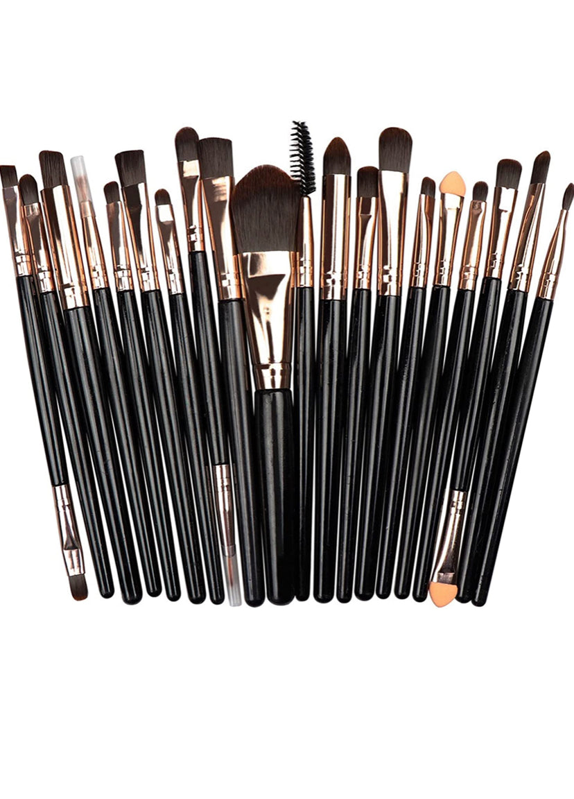 Alpscommerce 20 pcs makeup brush for women