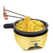 MyMini Personal Electric Skillet & Rapid Noodle Maker, Yellow