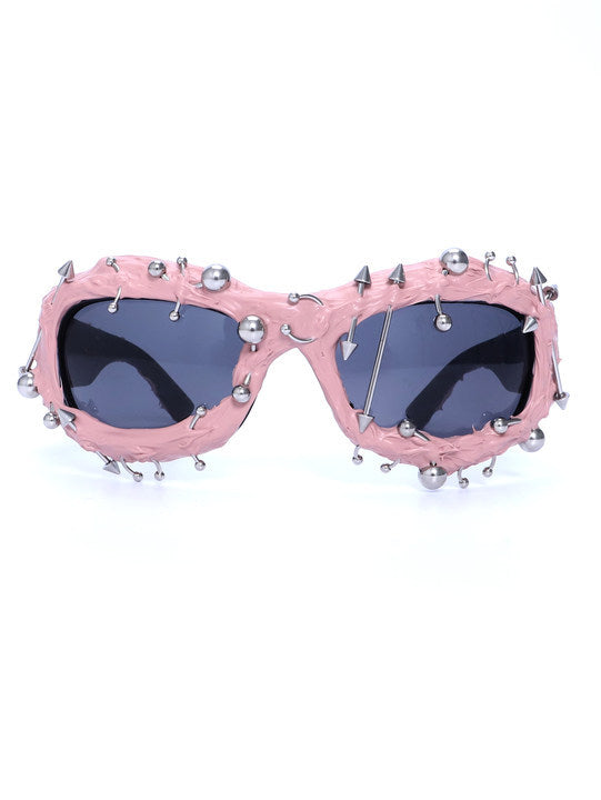 Fashion New Personalized Vinyl Punk Sunglasses