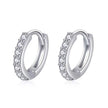 Single Row Rhinestone Earrings Female All-matching Graceful