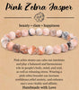 8mm Natural Stone Elastic Beaded Bracelet