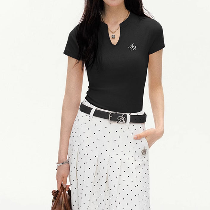 Summer Versatile Casual Short-sleeved Top Women