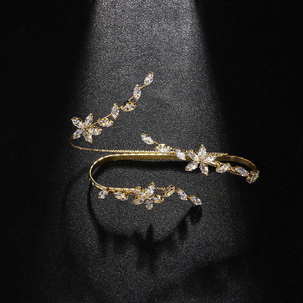 High-grade Flower Zircon Bracelet